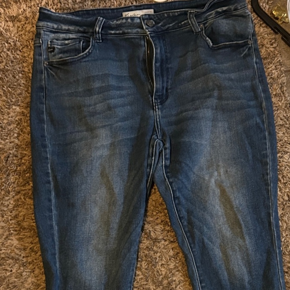 Maurices Dark Blue Skinny Jeans